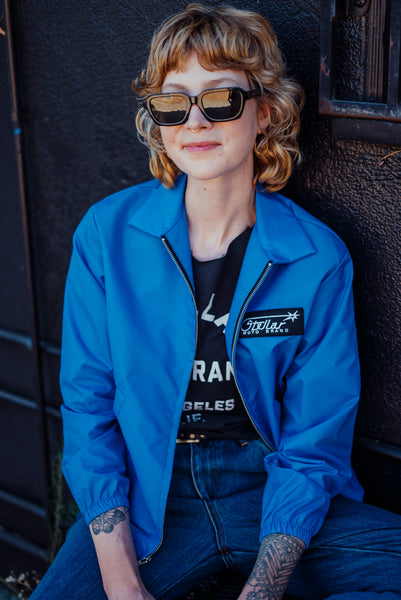 NEPTUNE Windbreaker jacket TRUE BLUE – STELLAR Moto Brand