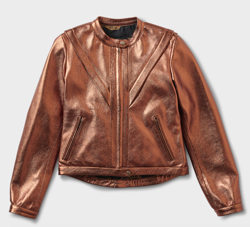 VOLTAGE Leather Jacket / COPPER