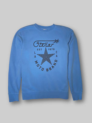 STAR SHIELD Sweatshirt  SKY BLUE