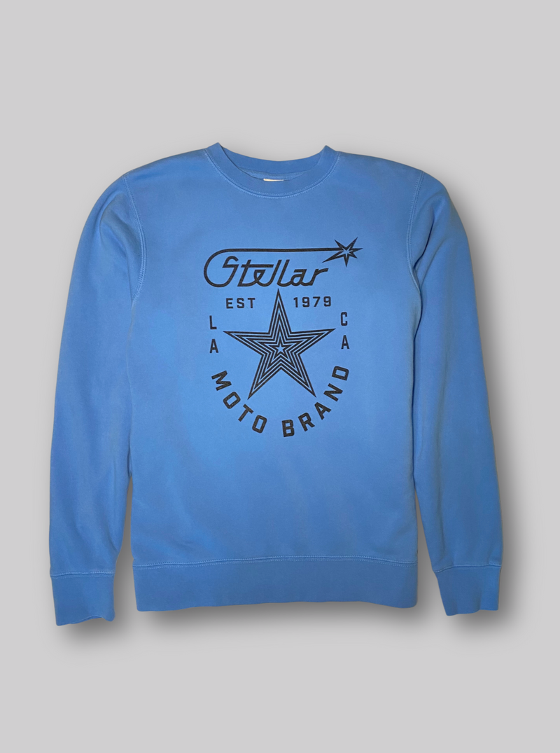 STAR SHIELD Sweatshirt  SKY BLUE