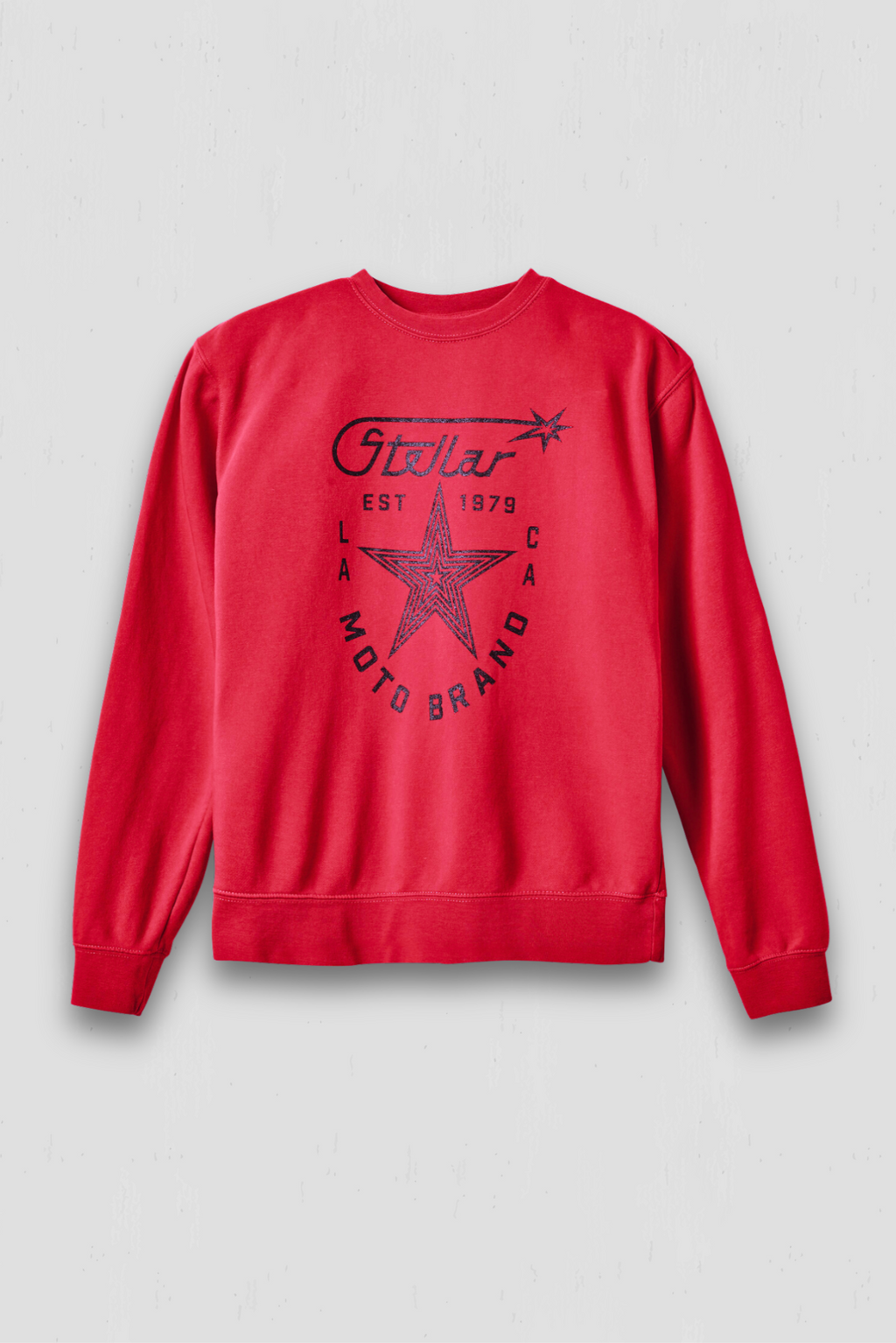 STAR SHIELD Sweatshirt SCARLET POPPY