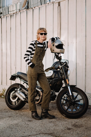 motorbike gear ODYSSEY Armored UHMWPE fabric Overalls BRIGADE / Ultra Comfortable Mot – STELLAR Moto Brand