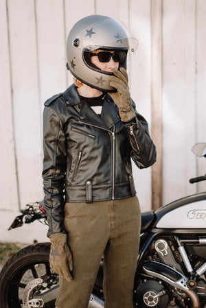 gear jacket VELOCITY Armored & UHMWPE Fabric Moto Jacket / Leather Alternative Mot – STELLAR Moto Brand
