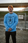 STAR SHIELD Sweatshirt  SKY BLUE