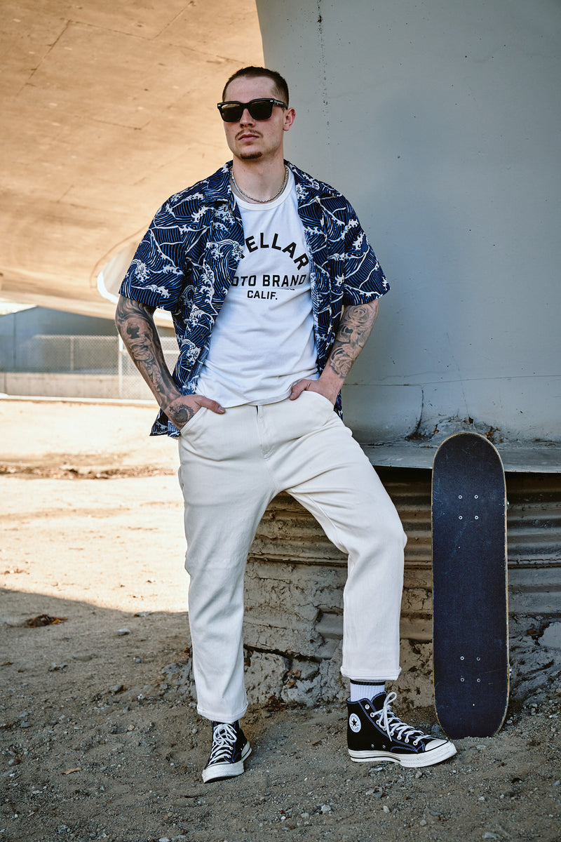 New! CAMPY Camp shirt WAVE LENGTH