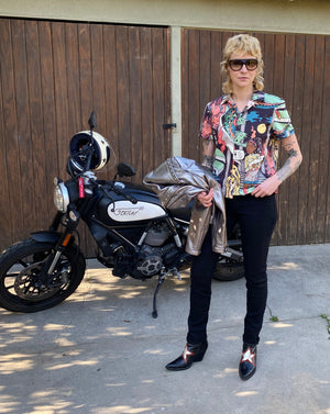 NEW! CAMPY Camp shirt TRIP OUT