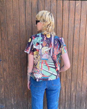 NEW! CAMPY Camp shirt TRIP OUT