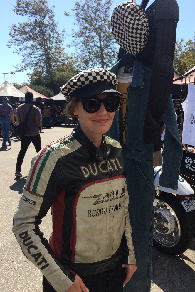 Checkered Flag TRITON Moto Cap