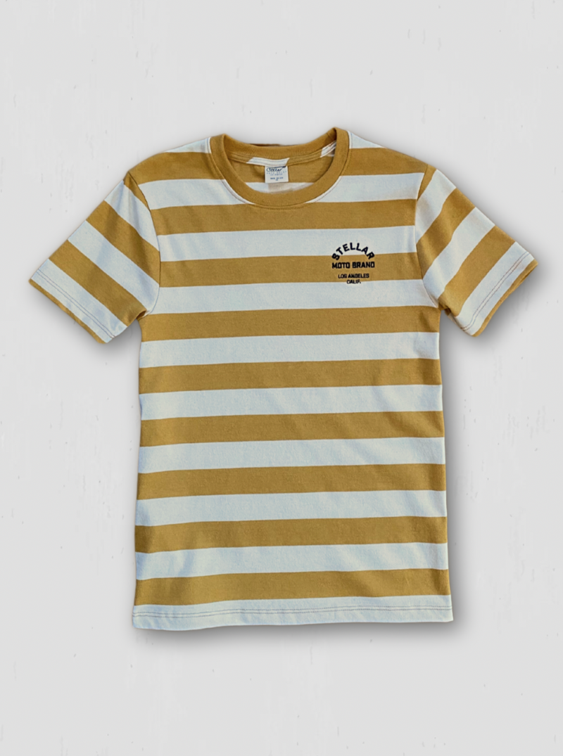 NEW! LONGITUDE Striped short sleeve TS