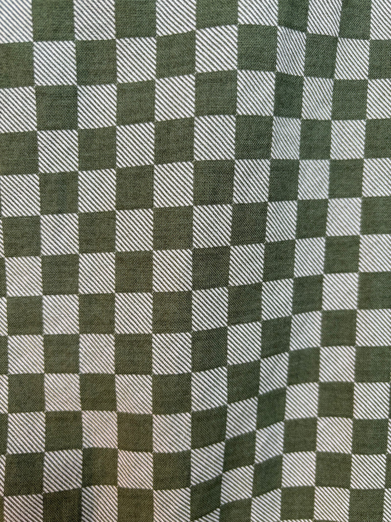 CAMPY Camp shirts CHECK YOURSELF British Racing Green Last 2