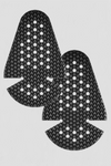 Black chest  armor on a light gray background