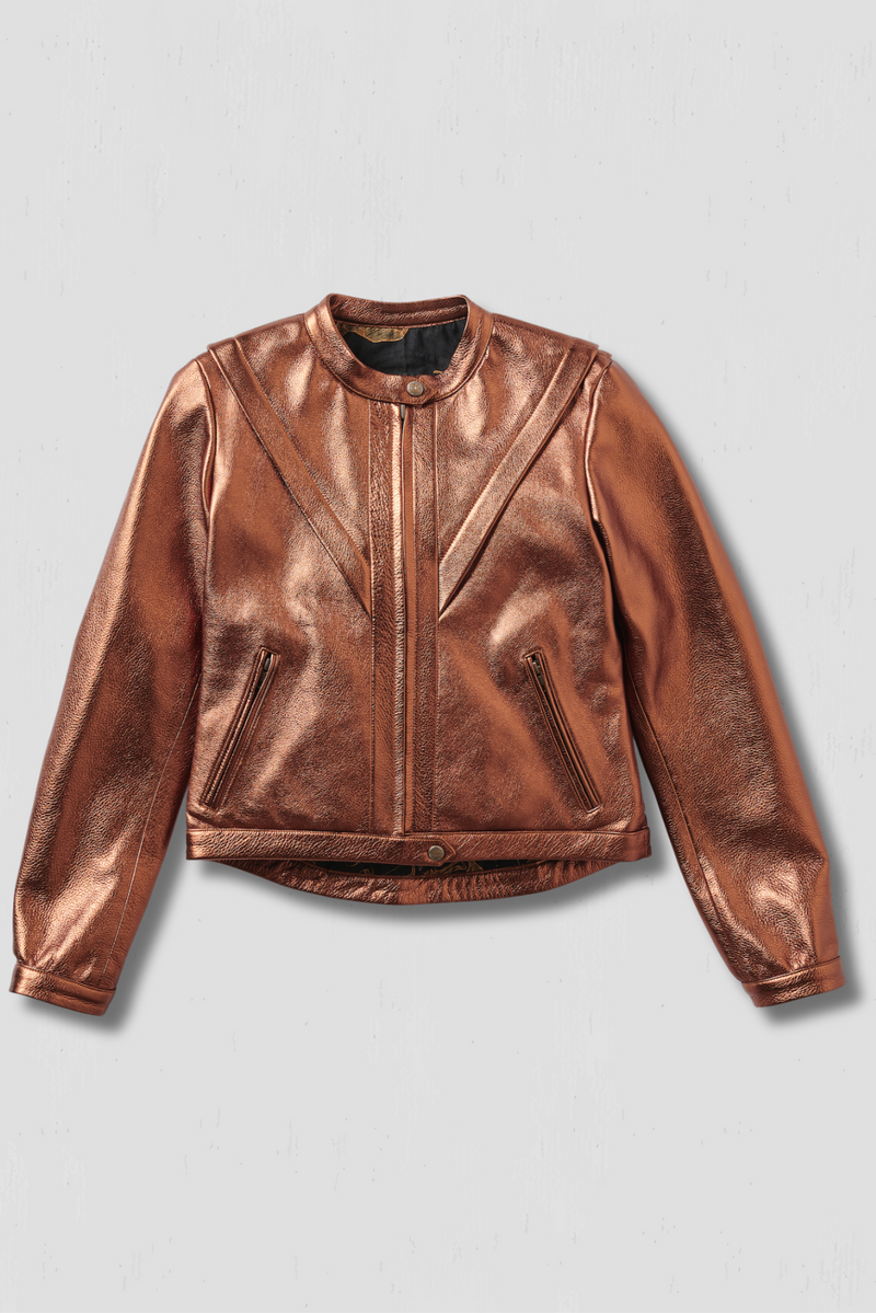VOLTAGE Leather Jacket / COPPER