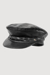 ATLAS Leather Biker Cap