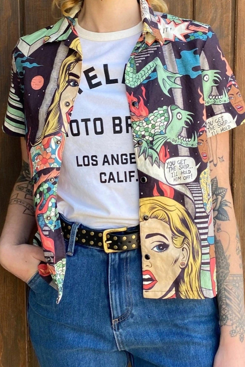 CAMPY Camp shirt SPACE CADET