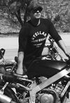 Stellar, Moto, functional art, moto gear, MOTO rally t-shirt, neckline, cotton, vintage, short sleeve, protective wear, functional fashion, motorcycle, shirt, tee, retro, fashion,  soft, airflow, resistant, strong, track day shirt