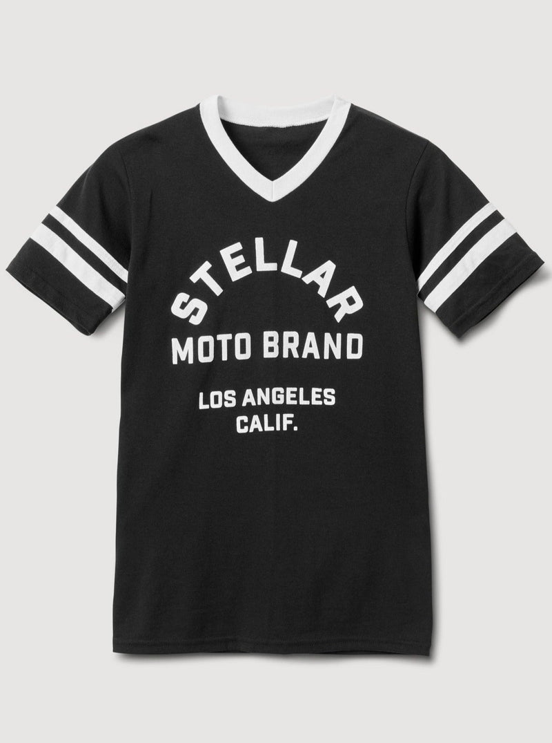 Stellar, Moto, functional art, moto gear, MOTO rally t-shirt, neckline, cotton, vintage, short sleeve, protective wear, functional fashion, motorcycle, shirt, tee, retro, fashion