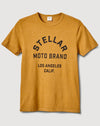 Stellar, Moto, functional art, moto gear, MOTO rally t-shirt, neckline, cotton, vintage, short sleeve, protective wear, functional fashion, motorcycle, shirt, tee, retro, fashion,  soft, airflow, resistant, strong, road race shirt
