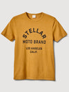 Stellar, Moto, functional art, moto gear, MOTO rally t-shirt, neckline, cotton, vintage, short sleeve, protective wear, functional fashion, motorcycle, shirt, tee, retro, fashion,  soft, airflow, resistant, strong, road race shirt