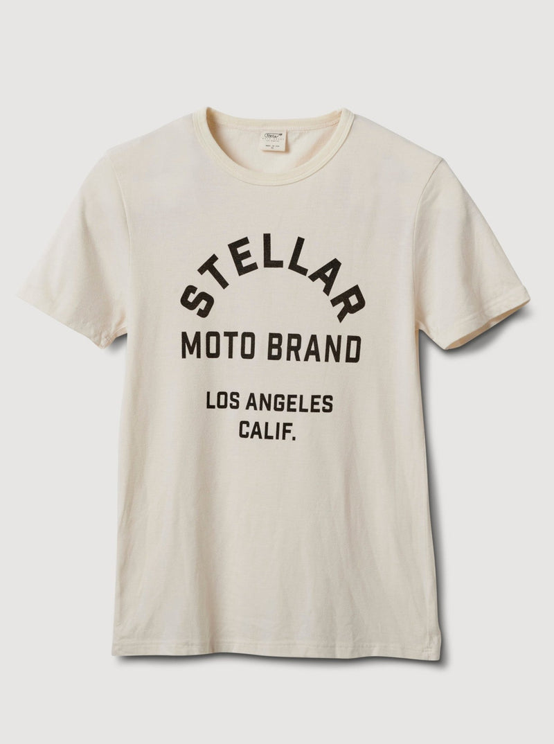 Stellar, Moto, functional art, moto gear, MOTO rally t-shirt, neckline, cotton, vintage, short sleeve, protective wear, functional fashion, motorcycle, shirt, tee, retro, fashion,  soft, airflow, resistant, strong, road race shirt