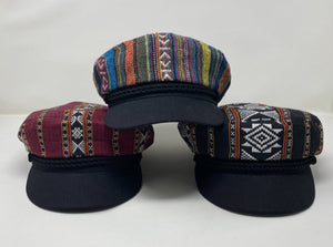 NEW ! Tapestry Triton Moto Caps