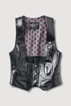Stellar, Moto, quality, road safe,  biker culture, Venus leather vest, corset, pockets, craftsmanship, leather, motorcycle, stellar, moto, retro, shine, cow hide, soft, flexible, protector, recycle, visor,  functional fashion, ride, biker, safe,