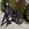 Stellar, Moto, functional art, moto gear, MOTO, vintage, protective wear, functional fashion, motorcycle, shirt, tee, retro, fashion, jacket,jacket, black, armored, soft, airflow, resistant, strong, STARFIELD MX Armored Leather Jacket BLACk
