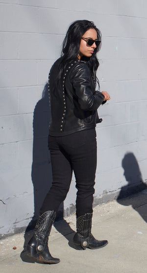 Stellar, Moto, functional art, moto gear, MOTO, vintage, protective wear, functional fashion, cow hide, motorcycle, shirt, tee, retro, fashion, jacket,jacket, black, armored, soft, airflow, resistant, strong, voltage leather jacket, Armored 