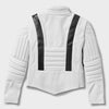 Stellar, Moto, functional art, moto gear, MOTO, vintage, protective wear, functional fashion, motorcycle, shirt, tee, retro, fashion, jacket,jacket, black, armored, soft, airflow, resistant, strong, STARFIELD MX Armored Leather Jacket white 