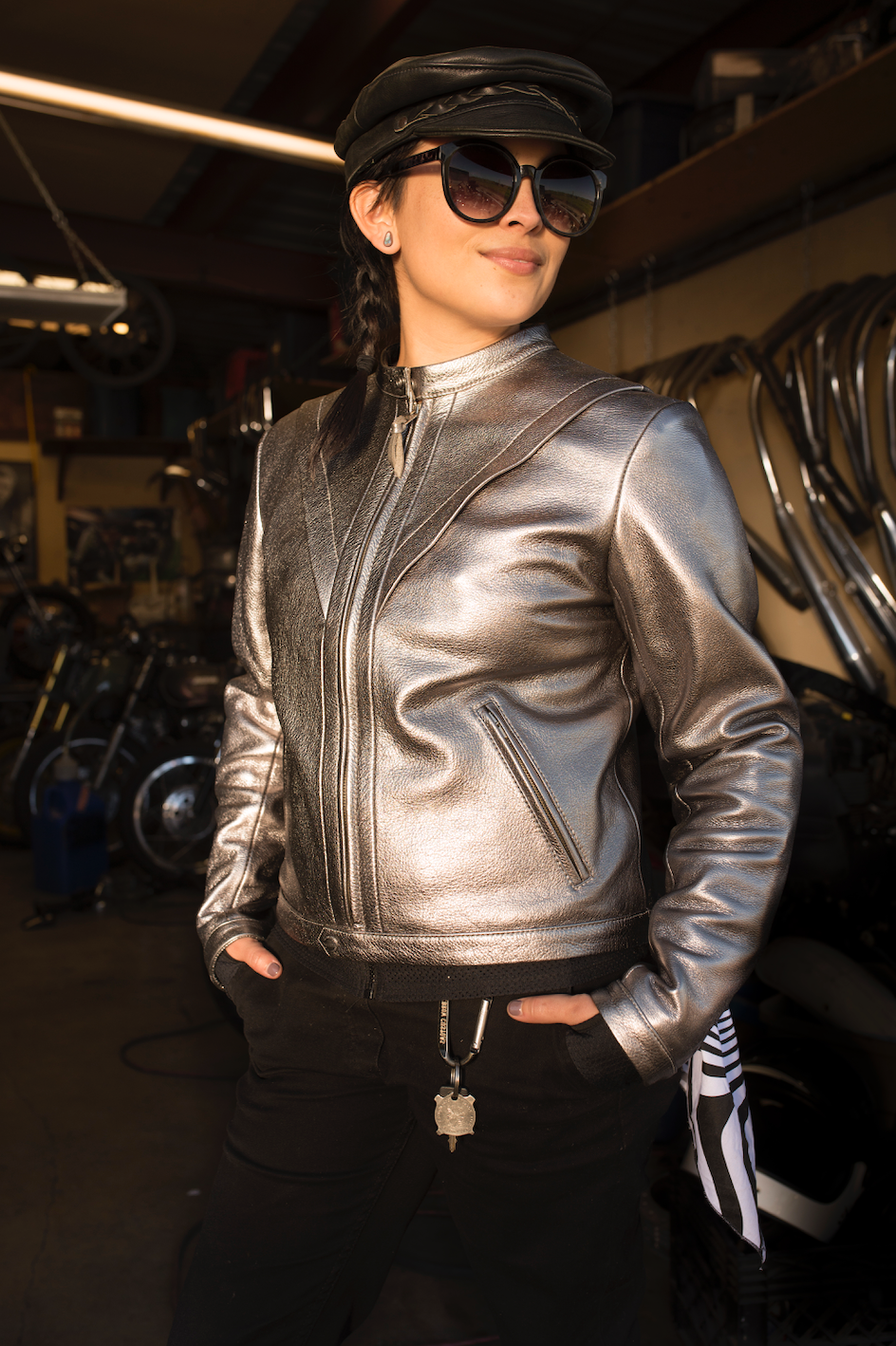 VOLTAGE Leather Jacket / MERCURY