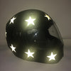 stars, reflective, helmet, 3M Scotchlite , vinyl, DOT, decal, quality, road safe, motorcycle, stellar, moto, setro, shine